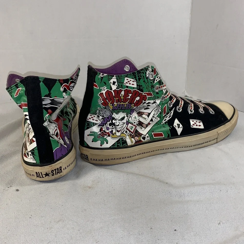 Converse AllStar Chuck Taylor DC Comics ‘The Joker’ High-Top Sneakers